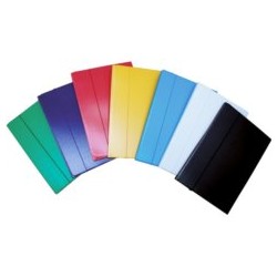 Teczka Z Gumką Kaszerowana Kiel-Tech A4 Żółta 370045